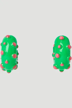 SAFSAFU Boucles D’oreilles Neon Rave - Femme Bijoux Green One Size