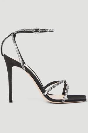 Gianvito Rossi Crystal Embellished High Heel Sandales- Femme Talons Eu - 40