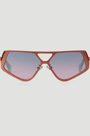 Retrosuperfuture Spazio Sunglasses - Lunettes De Soleil Orange One Size