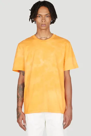 NotSoNormal Splashed Short Sleeve T-shirt - T-shirts Orange S