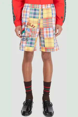 Champion Check Bermuda Shorts - Homme Shorts Multicolour M