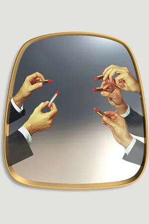 SELETTI Lipsticks Mirror - Mirrors Transparent One Size