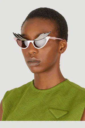 Gucci Hollywood Forever Cat Eye Sunglasses - Femme Lunettes De Soleil One Size