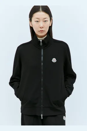 Moncler Logo Patch Zip-up Sweatshirt - Femme Sweatshirts Xs