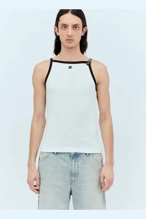 Courrèges Buckle Contrast Tank Top - Homme Hauts Xl
