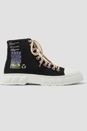 VIRON 1982 Techno Canvas Baskets- BasketsNoir Eu - 39