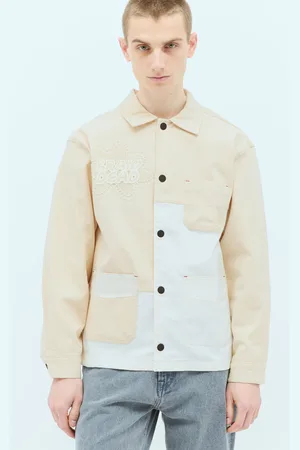 Brain Dead Doily Chore Jacket - Homme Blousons Beige S