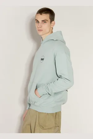 BOILER ROOM Logo Print Hooded Sweatshirt - Homme Sweatshirts Green S