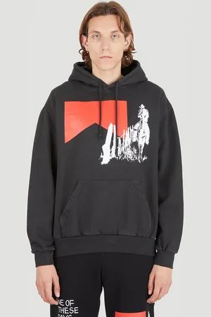 One Of These Days Fence Line Hooded Sweatshirt - Homme Sweatshirts L