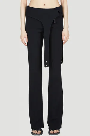 Courrèges Diving Crepe Pantalon - Femme Pantalons Fr - 34