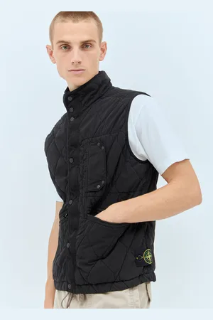 Stone Island Diamond Quilted Vest - Homme Blousons S