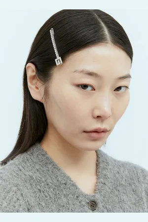 Gucci Crystal Square G Hair Clip - Femme Bijoux One Size