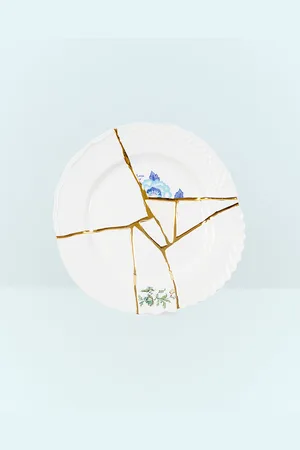 SELETTI Kintsugi N. 3 Dinner Plate - Kitchen One Size