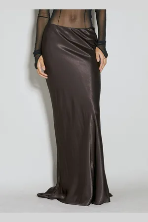 ANN DEMEULEMEESTER Draped Maxi Skirt - Femme Jupes It - 42