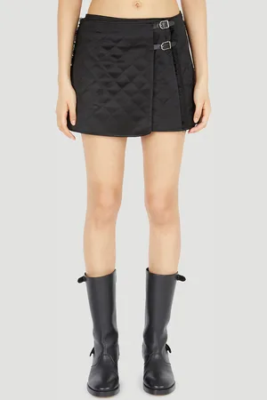 Durazzi Milano Quilted Buckle Mini Skirt - Femme Jupes It - 42