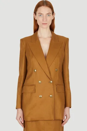 Max Mara Verace Double Breasted Blazer - Femme Blazers It - 38