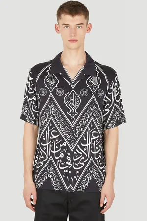 Kennel & Schmenger Graphic Print Bowling Chemise- Homme Chemises S