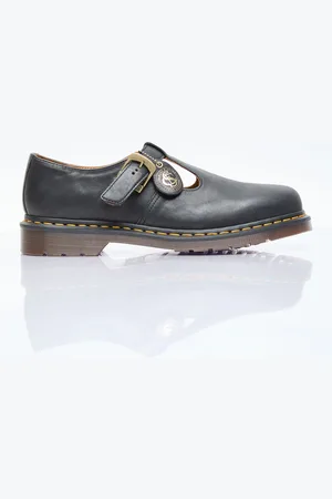 Dr. Martens T-bar Leather Shoes - Homme Mocassins Uk - 09