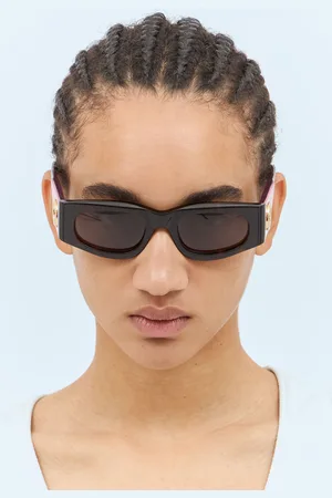 Gucci Rectangular Frame Sunglasses - Femme Lunettes De Soleil One Size