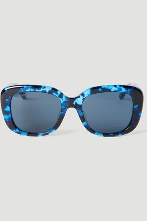 Balenciaga Monaco Square Tortoiseshell Sunglasses - Femme Lunettes De Soleil One Size