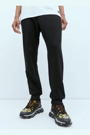 VERSACE Logo Embroidery Track Pantalon - Homme Pantalons De Survêtement S