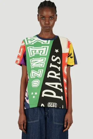 Kenzo Flag T-shirt - Femme T-shirts Green M
