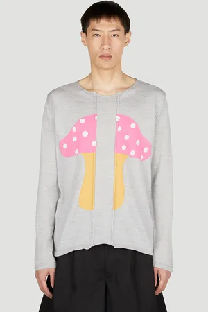 Comme des Garçons X Brett Westfall Mushroom Top - Homme T-shirts Grey M