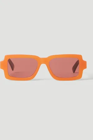 Retrosuperfuture Pilastro 3627 Sunglasses - Lunettes De Soleil Orange One Size