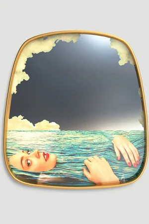 SELETTI Sea Girl Mirror - Mirrors Multicoloured One Size