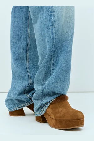 Gianvito Rossi Lys Suede Clogs - Femme Compensées Eu - 37