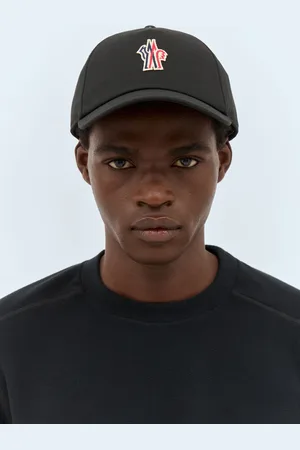 Moncler Logo Embroidery Baseball Cap - Homme Chapeaux One Size