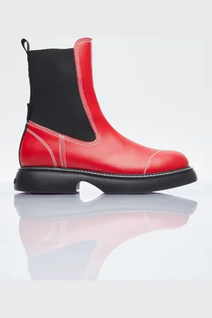 Ganni Everyday Mid Chelsea Bottes- Femme Bottines Et Bottes Eu - 38