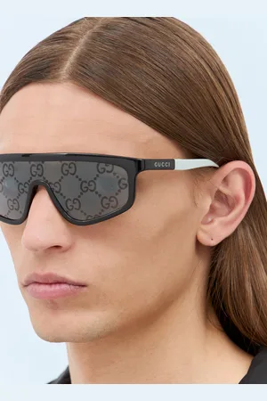 Gucci Mask Shape Frames - Lunettes De Soleil One Size
