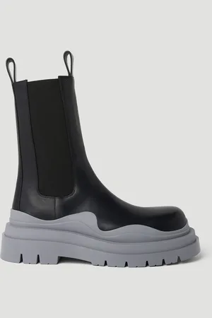 Bottega Veneta Tire Bottes- Homme Bottines Grey Eu - 44