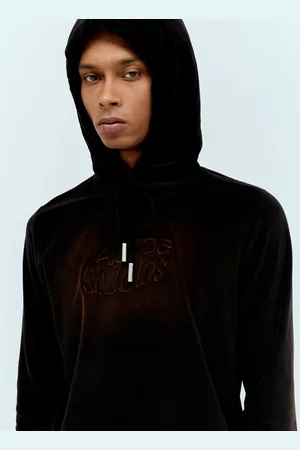 Acne Studios Velvet Hooded Sweatshirt - Homme Sweatshirts M