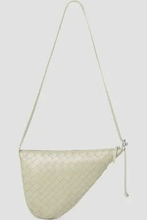 Bottega Veneta Virgule Crossbody Sac - Homme Sacoches Beige One Size