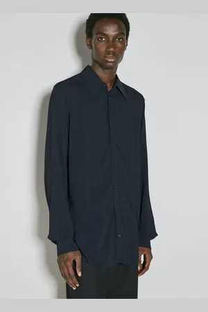 Dolce & Gabbana Martini Fit Stretch Charmeuse Chemise- Homme Chemises Eu - 39