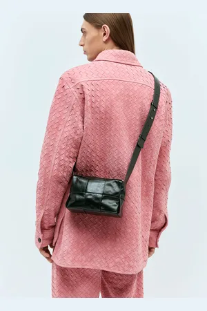 Bottega Veneta Cassette Crossbody Sac - Homme Sacoches Green One Size