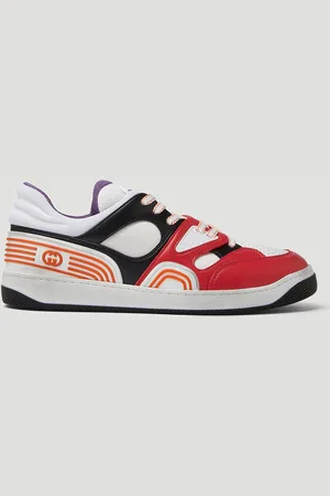 Gucci Basket Low Baskets- Femme BasketsRouge Eu - 38