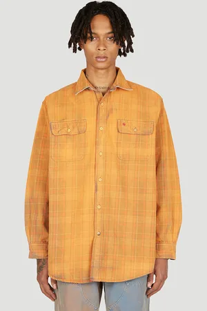 NotSoNormal Reflect Flannel Chemise- Chemises Orange L