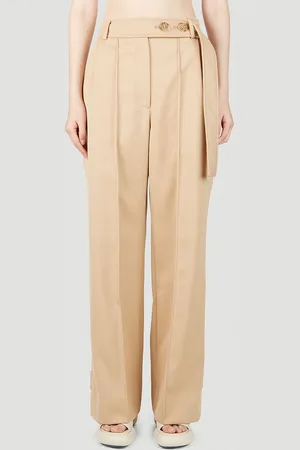 REJINA PYO Nakita Pantalon - Femme Pantalons Beige Uk - 10