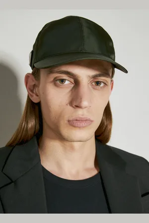 Prada Re-nylon Baseball Cap - Homme Chapeaux Green M
