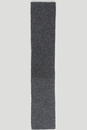 DRIES VAN NOTEN Soft Knit Scarf - Homme Echarpes Grey One Size