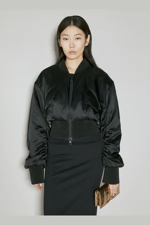 Dolce & Gabbana Short Duchesse Bomber Jacket - Femme Blousons It - 40