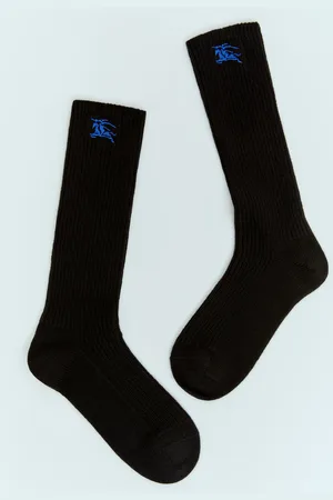Burberry Cashmere-blend Socks - Femme Chaussettes Beige S
