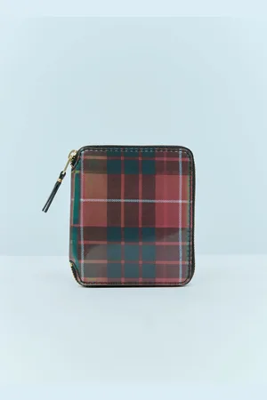 Comme des Garçons Lenticular Tartan Wallet - Portefeuilles & Porte-cartes Multicolour One Size