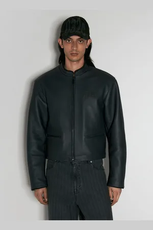 032c Attrition Leather Jacket - Homme Blousons L