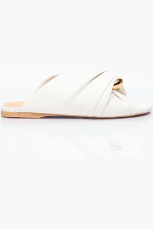 J.W.Anderson Corner Leather Flats - Femme Claquettes Eu - 36