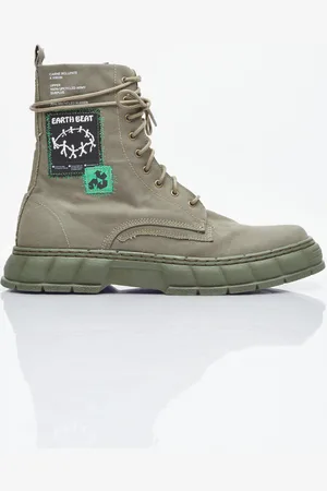 VIRON X Carne Bollente 1992 Surplus Bottes- Bottines Green Eu - 46