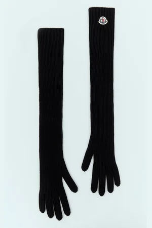 Moncler Wool Knit Gloves - Femme Gants One Size